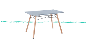 table scandinave ambiance epuré